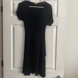 Caution to the Wind Faux Wrap dress - medium